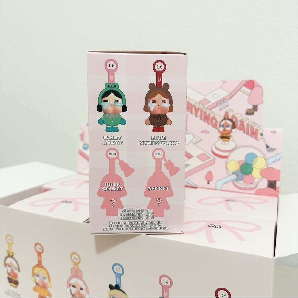 Pop Mart Crybaby Crying Again Blind Box NIB - Picture 2 of 11